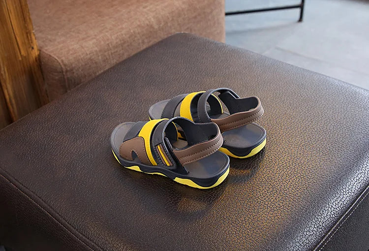 New Summer Boys' Casual Sandals: Soft, Non-slip, and Fashionable