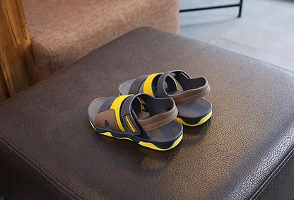 New Summer Boys' Casual Sandals: Soft, Non-slip, and Fashionable