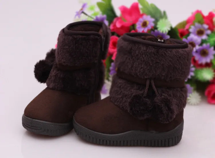 Girls Snow Boots - Winter Comfort for Little Princesses