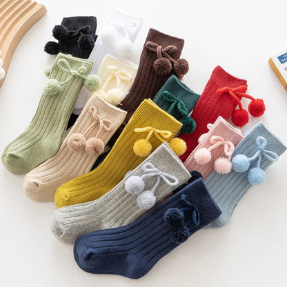 Knee High Socks for Baby Girls