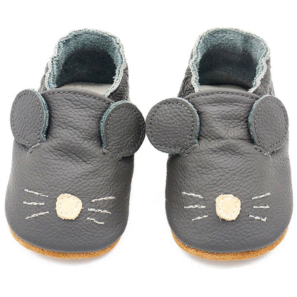 Genuine Leather Soft Sole Baby Shoes: Newborn Moccasins Slippers