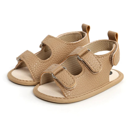 Stylish Non-Slip PU Baby Sandals (Newborn-18 Months)