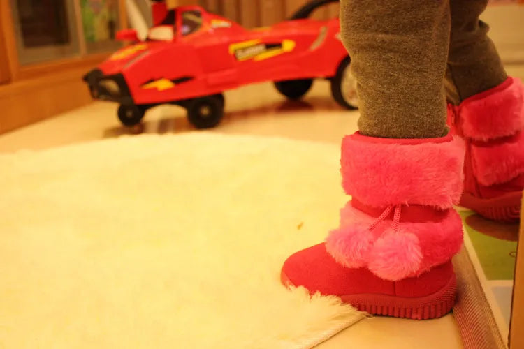 Girls Snow Boots - Winter Comfort for Little Princesses