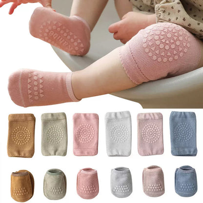 Baby Knee Pads & Anti-Slip Socks Set