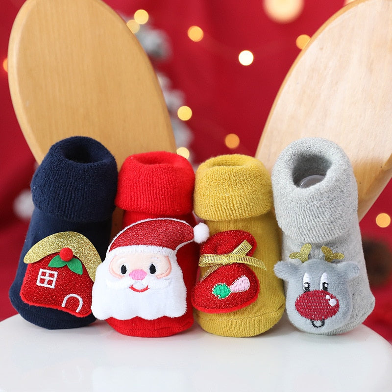 Thick Warm Non-slip Newborn Socks