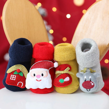 Thick Warm Non-slip Newborn Socks