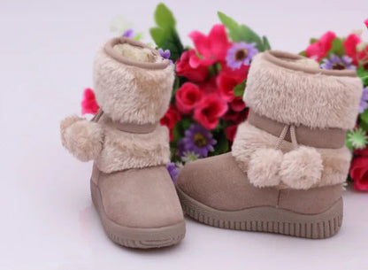 Girls Snow Boots - Winter Comfort for Little Princesses