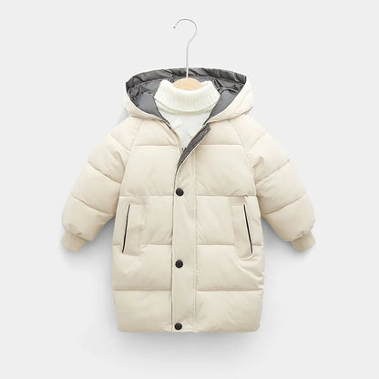 Thicken Warm Long Jacket for Babies