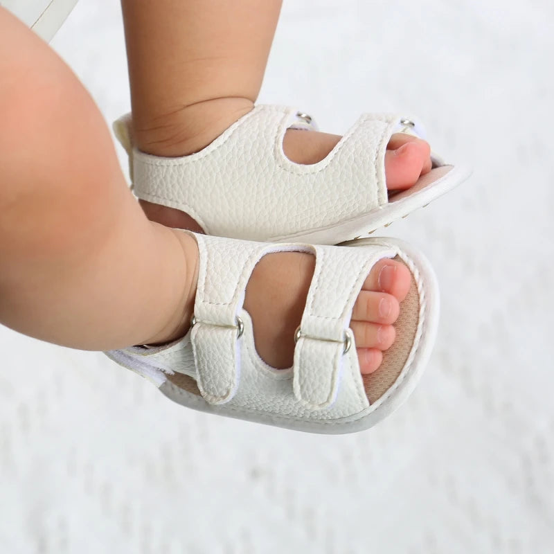 Stylish Non-Slip PU Baby Sandals (Newborn-18 Months)