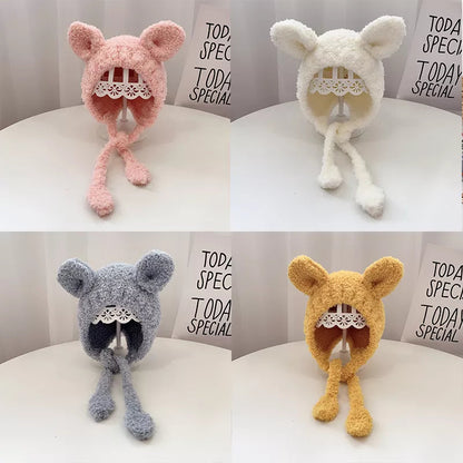 Baby Hats: Cute Bear Ear Warm Beanie