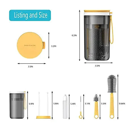 Feeding Bottle Cleaning Brush Set