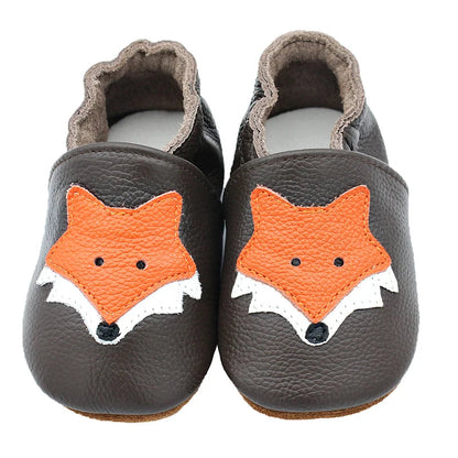 Genuine Leather Soft Sole Baby Shoes: Newborn Moccasins Slippers