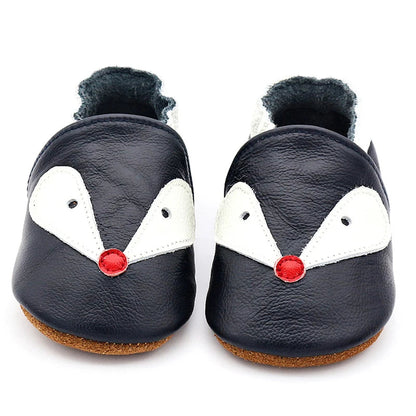 Genuine Leather Soft Sole Baby Shoes: Newborn Moccasins Slippers