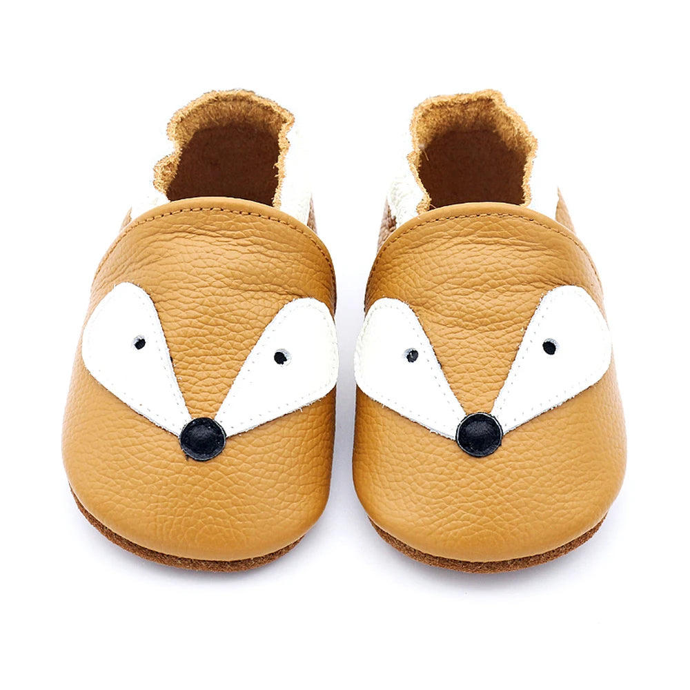 Genuine Leather Soft Sole Baby Shoes: Newborn Moccasins Slippers