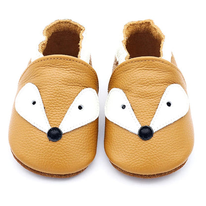 Genuine Leather Soft Sole Baby Shoes: Newborn Moccasins Slippers
