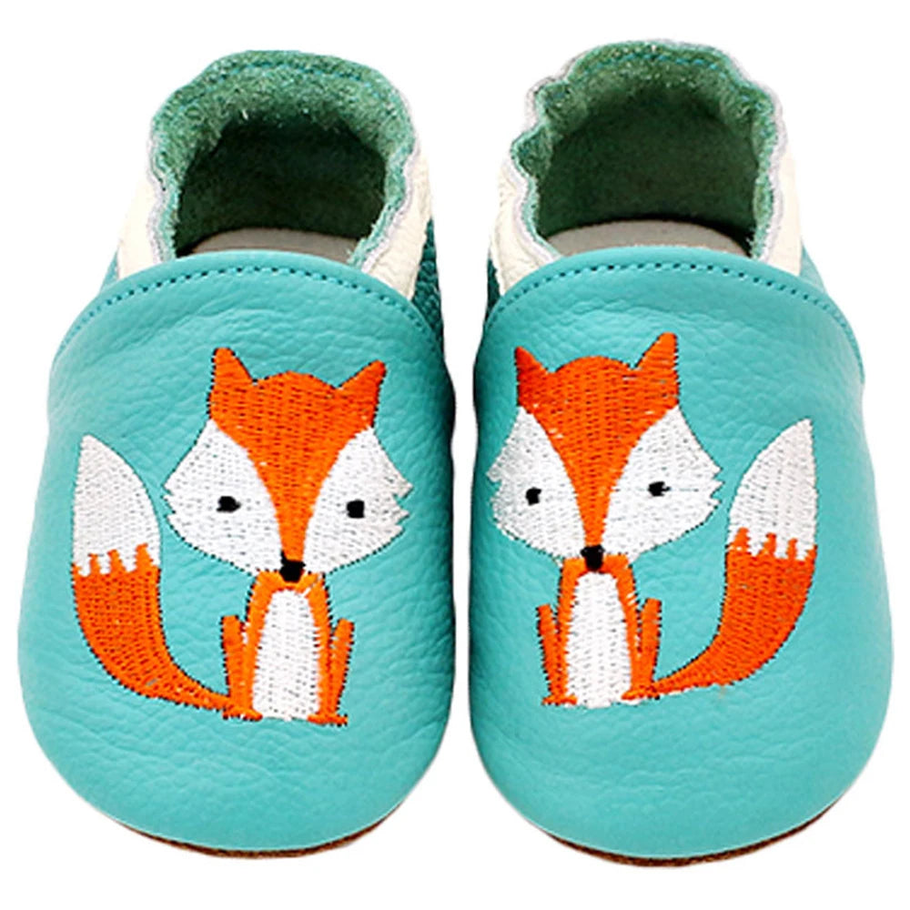 Genuine Leather Soft Sole Baby Shoes: Newborn Moccasins Slippers