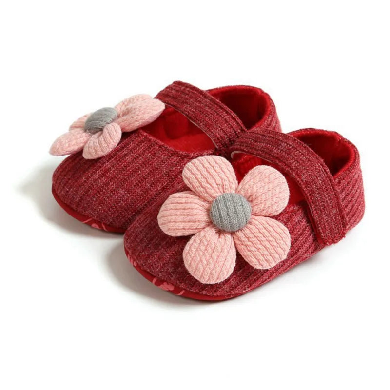 Princess Shoes for Babies: Anti-Slip Bow Sneakers