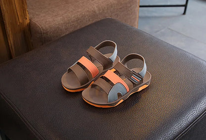 New Summer Boys' Casual Sandals: Soft, Non-slip, and Fashionable