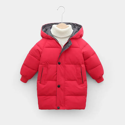 Thicken Warm Long Jacket for Babies