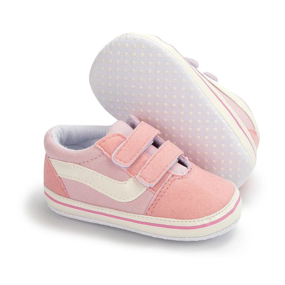 Canvas Sneakers: Stylish First Walkers for Newborns