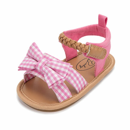 New Children's Sandals - Princess Bow Shoes