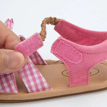 New Children's Sandals - Princess Bow Shoes