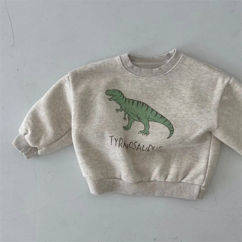 Fleece Kids Hoodie: Autumn Comfort