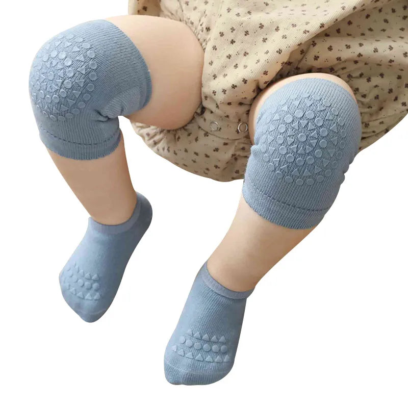 Baby Knee Pads & Anti-Slip Socks Set