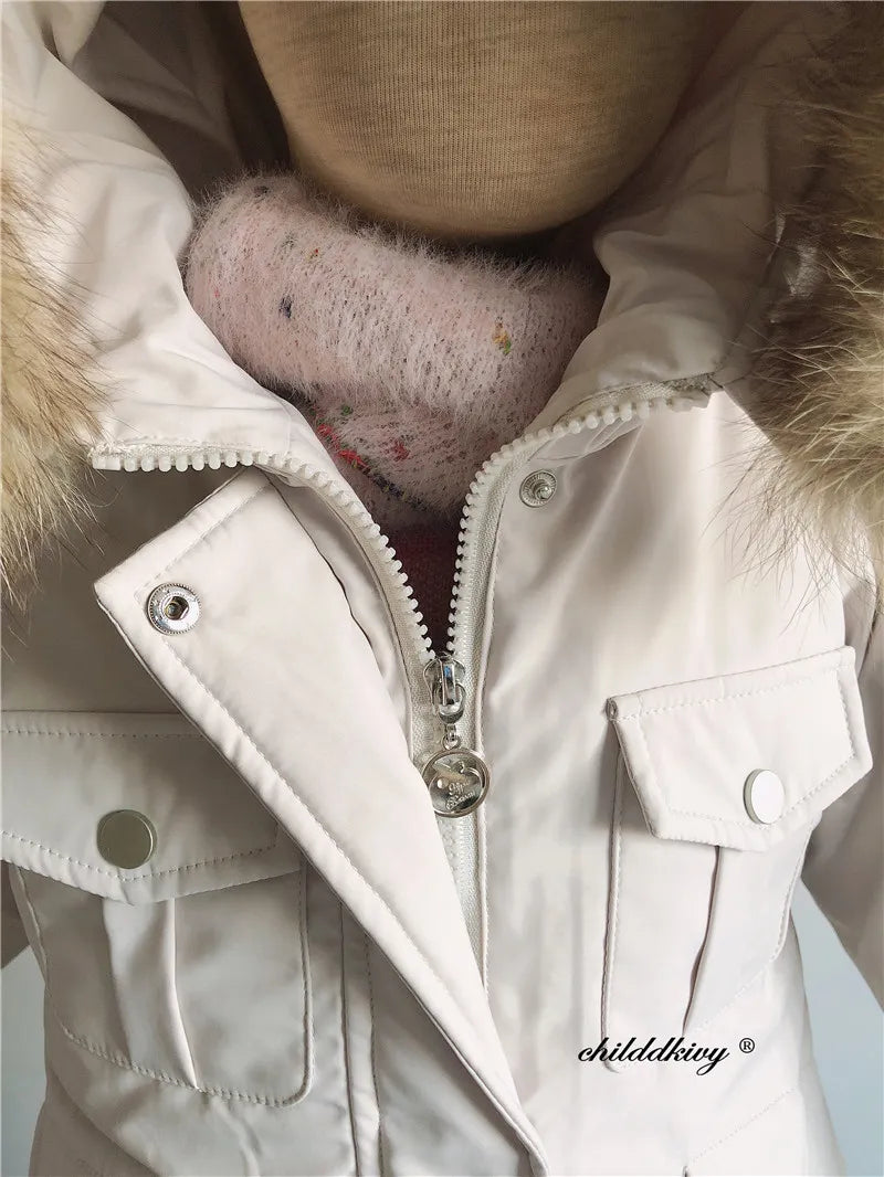 Children's Winter Set: Down Jacket + Jumpsuit
