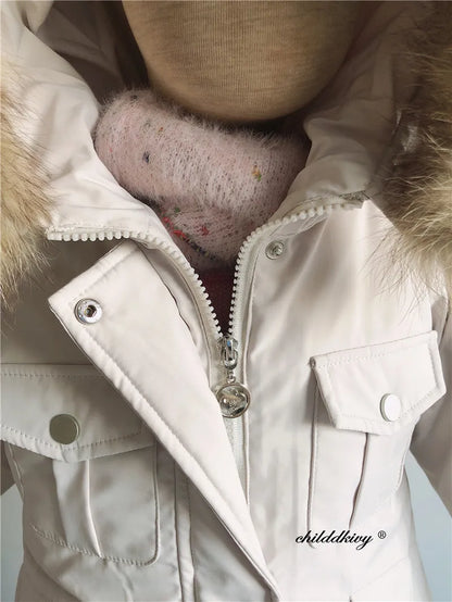 Children's Winter Set: Down Jacket + Jumpsuit