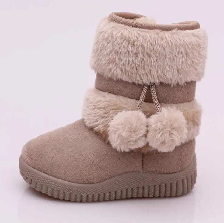 Girls Snow Boots - Winter Comfort for Little Princesses