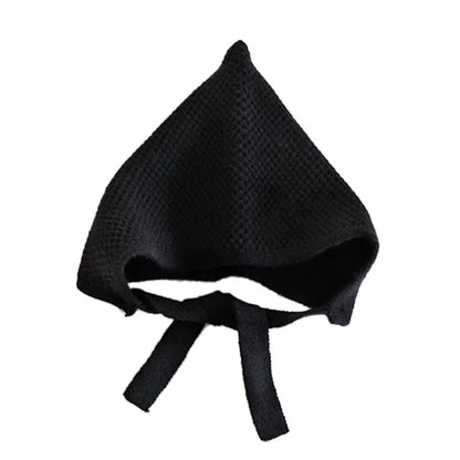 Kids Knit Wool Hat: Warm Solid Color Cap