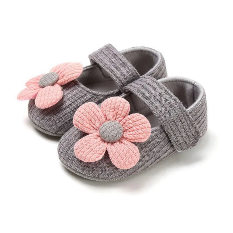 Princess Shoes for Babies: Anti-Slip Bow Sneakers