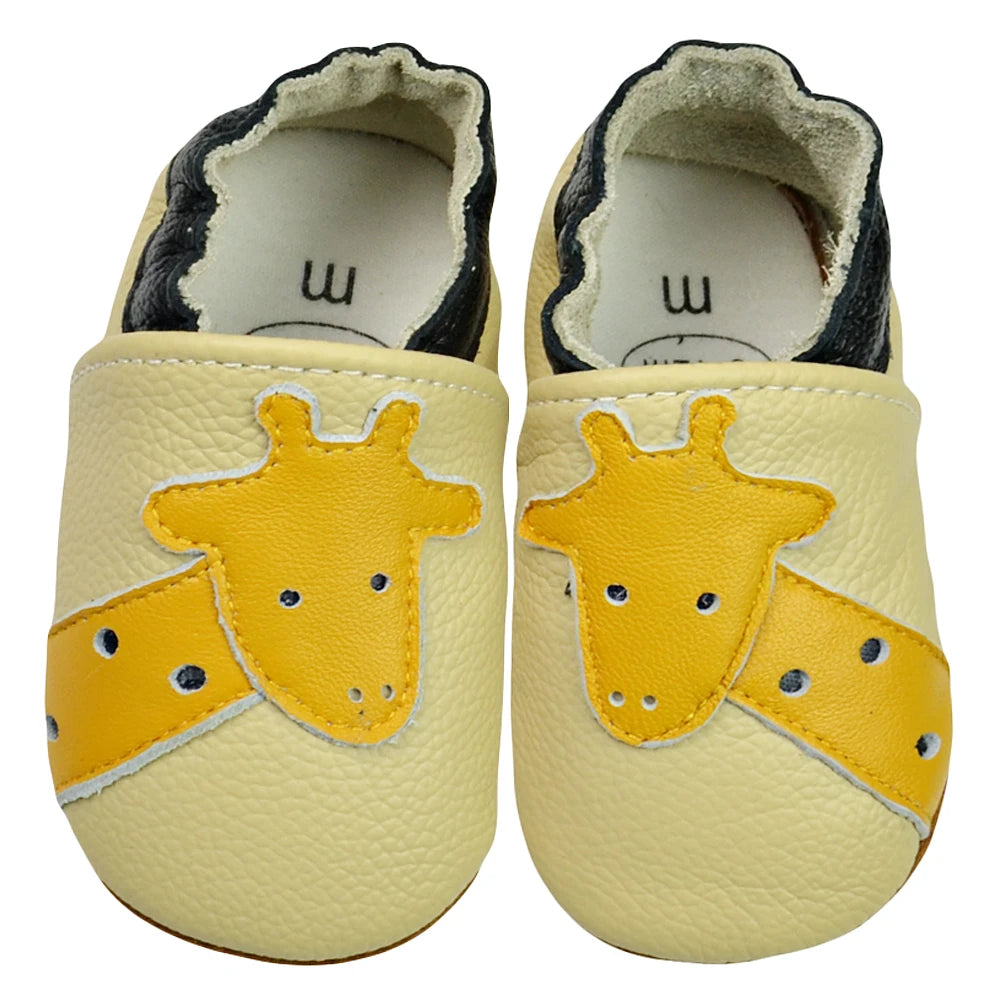 Genuine Leather Soft Sole Baby Shoes: Newborn Moccasins Slippers