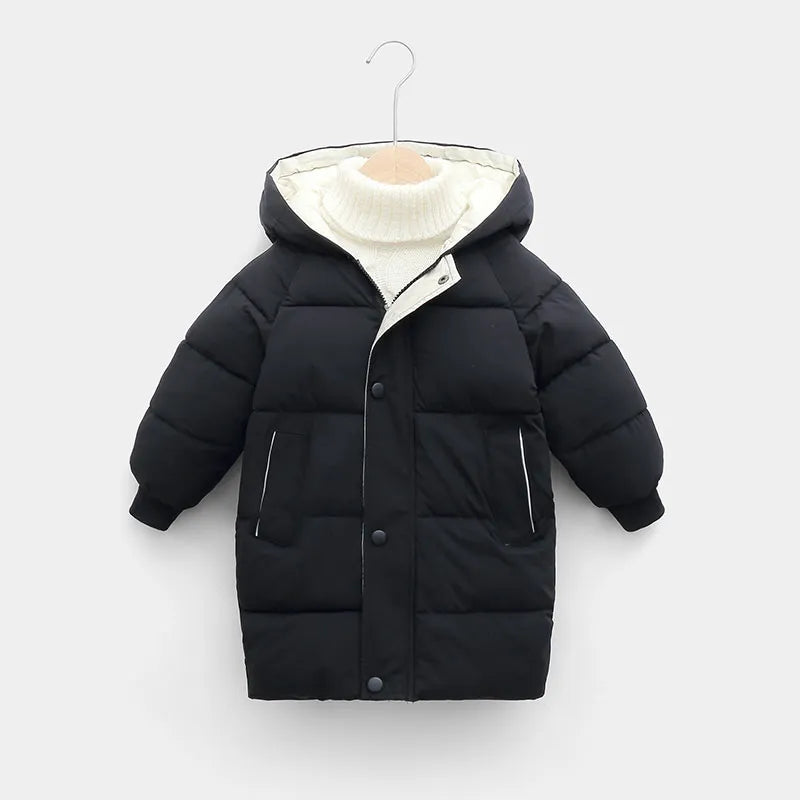 Thicken Warm Long Jacket for Babies