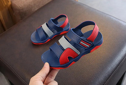 New Summer Boys' Casual Sandals: Soft, Non-slip, and Fashionable