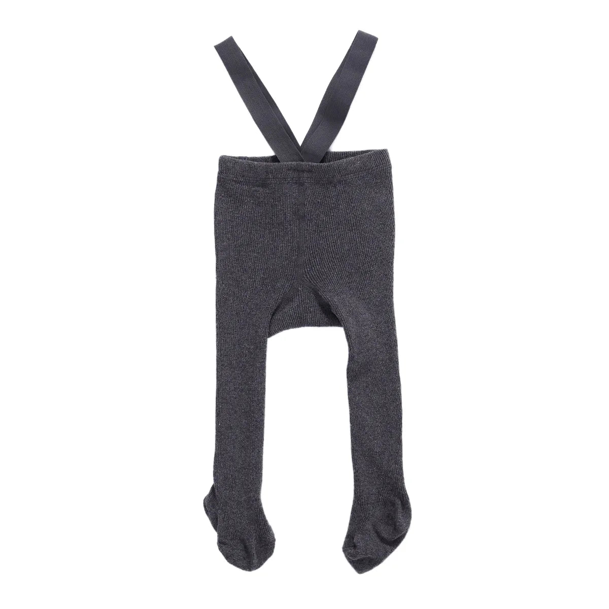 Baby Cotton Suspender Pantyhose - Cute Solid Color Overall Leggings