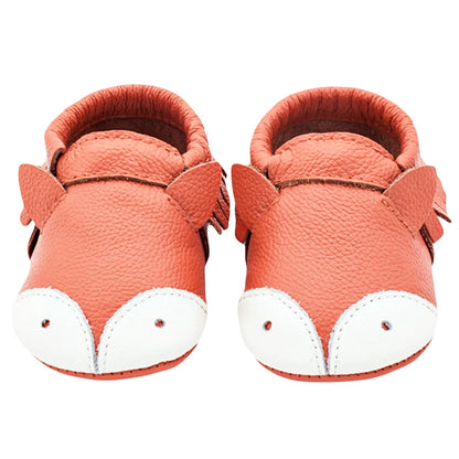 Genuine Leather Soft Sole Baby Shoes: Newborn Moccasins Slippers