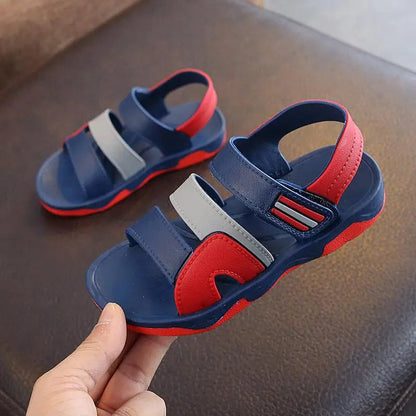 New Summer Boys' Casual Sandals: Soft, Non-slip, and Fashionable