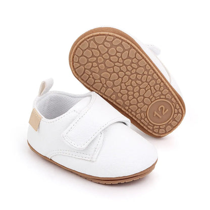 Classic Leather Baby Shoes - Stylish and Anti-Slip Shoes!