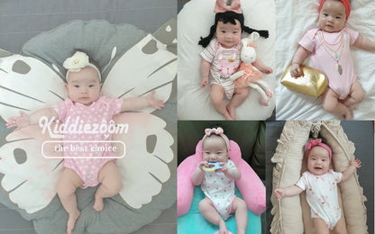 Bodysuits - Adorable Short Sleeve Overalls for Baby Girls