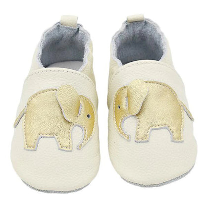 Genuine Leather Soft Sole Baby Shoes: Newborn Moccasins Slippers
