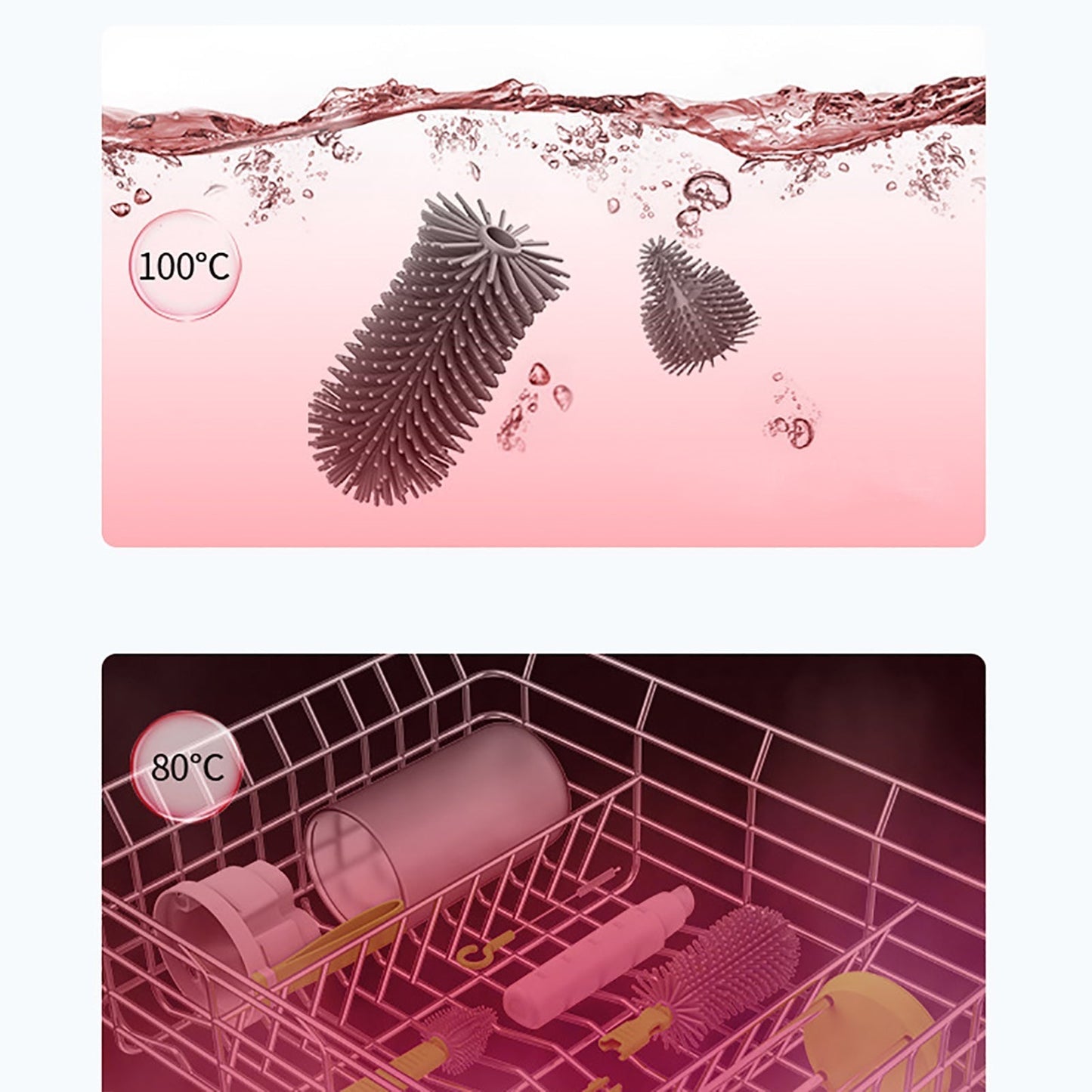Feeding Bottle Cleaning Brush Set