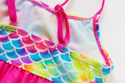 High-Quality Ruffle Toddler Girls' Bikini Set
