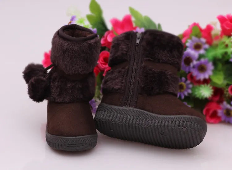 Girls Snow Boots - Winter Comfort for Little Princesses