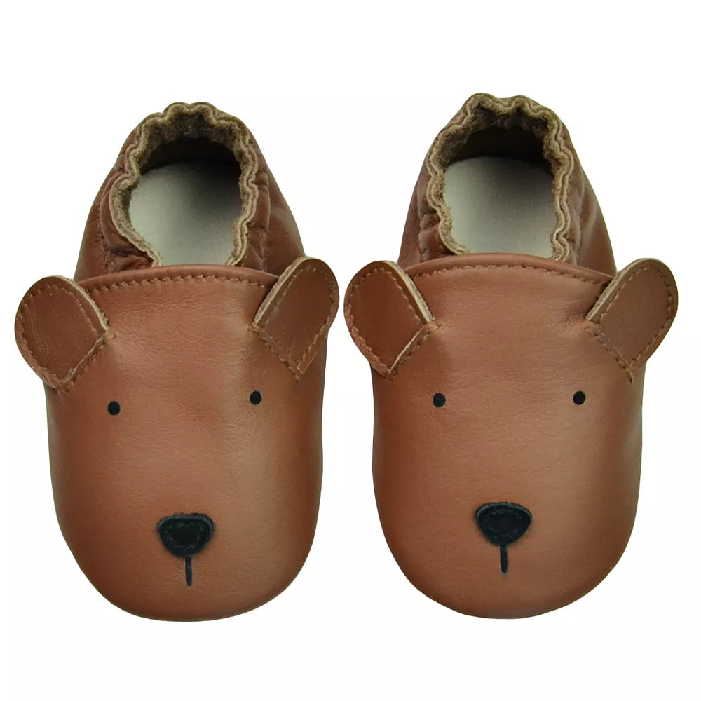 Genuine Leather Soft Sole Baby Shoes: Newborn Moccasins Slippers
