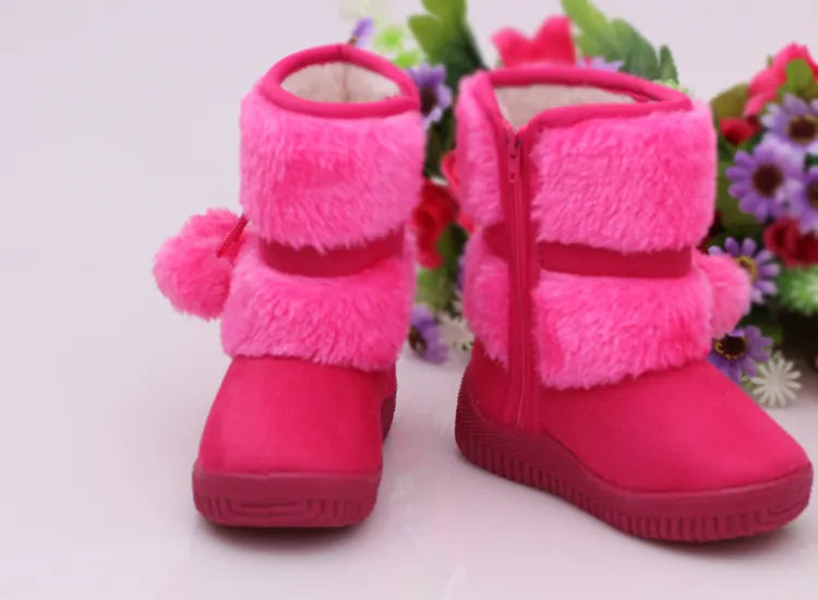 Girls Snow Boots - Winter Comfort for Little Princesses