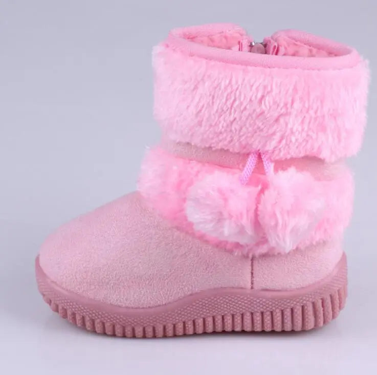 Girls Snow Boots - Winter Comfort for Little Princesses