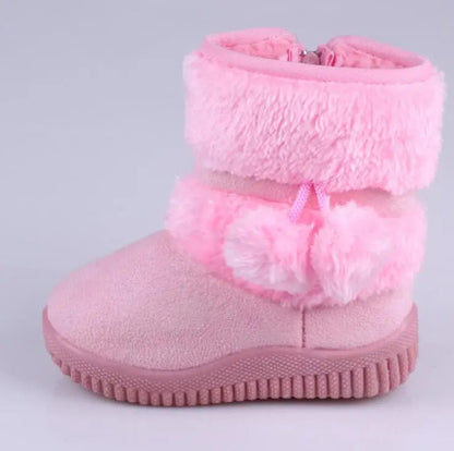 Girls Snow Boots - Winter Comfort for Little Princesses