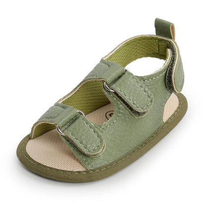 Stylish Non-Slip PU Baby Sandals (Newborn-18 Months)